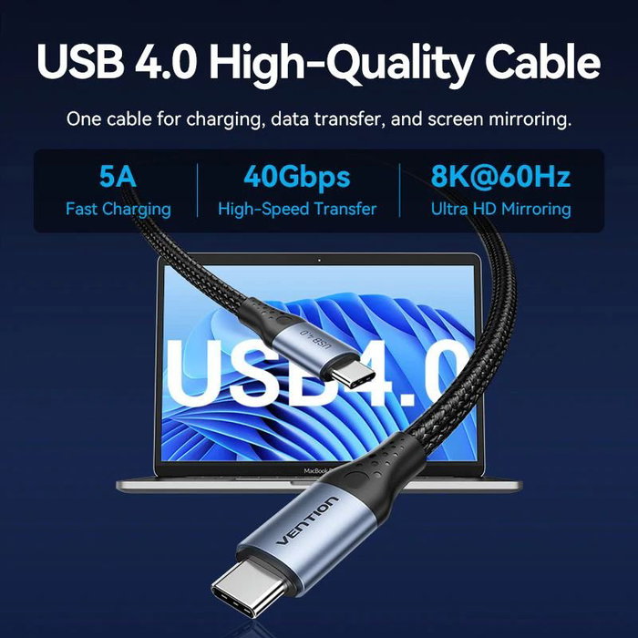 Vention Docking USB Tipo-C TPWH0 11 en 1 Gris Vention Docking USB Tipo-C TPWH0 11 en 1 Gris